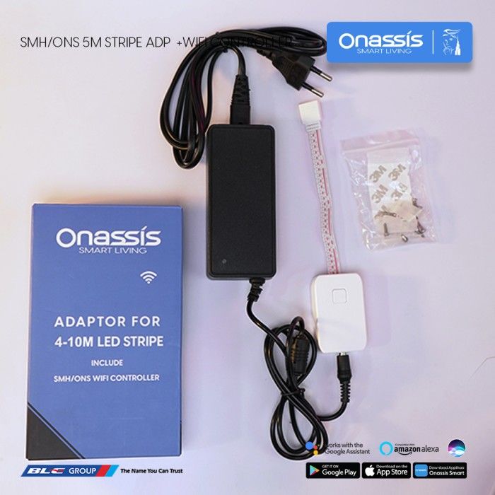 ONASSIS SMART ADAPTOR LED STRIPE 4-10M + WIFI CONTROLLER - 5