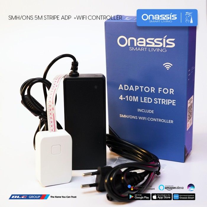ONASSIS SMART ADAPTOR LED STRIPE 4-10M + WIFI CONTROLLER - 4