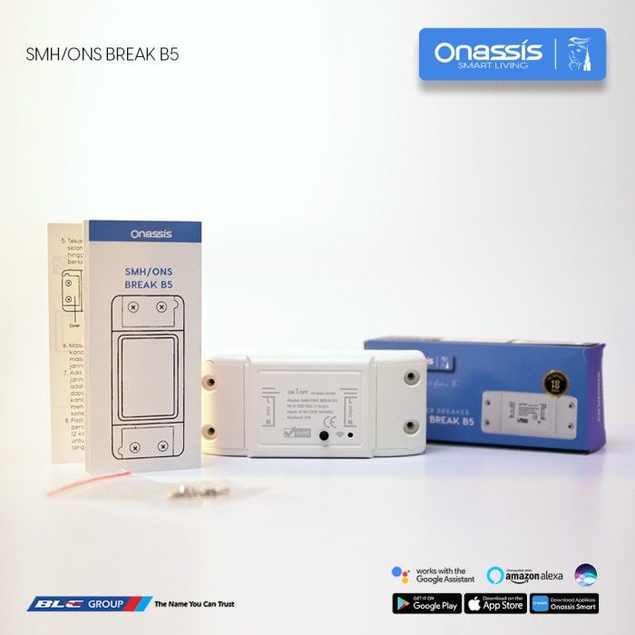 ONASSIS SMART BREAKER B5 WIFI VOICE COMMAND - 5