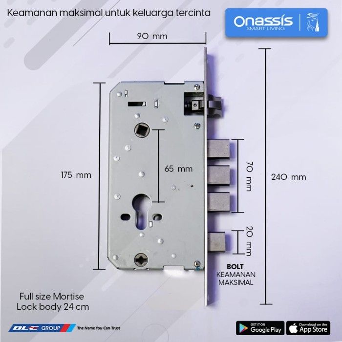 ONASSIS SMART LOCK T62 PRO CAMERA BUILT IN - 5