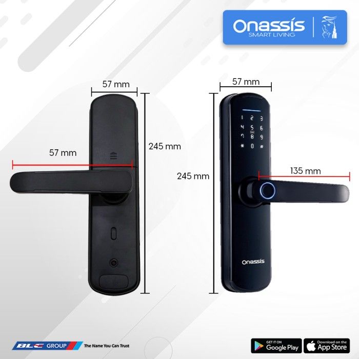 ONASSIS SMART LOCK T1 PRO WIFI - 4