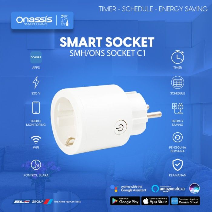 ONASSIS SMART SOCKET PLUG C1 WIFI - 3