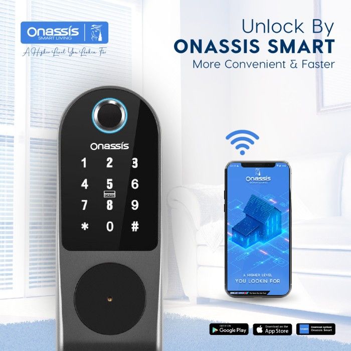 ONASSIS SMART LOCK K5 PRO WIFI - 5