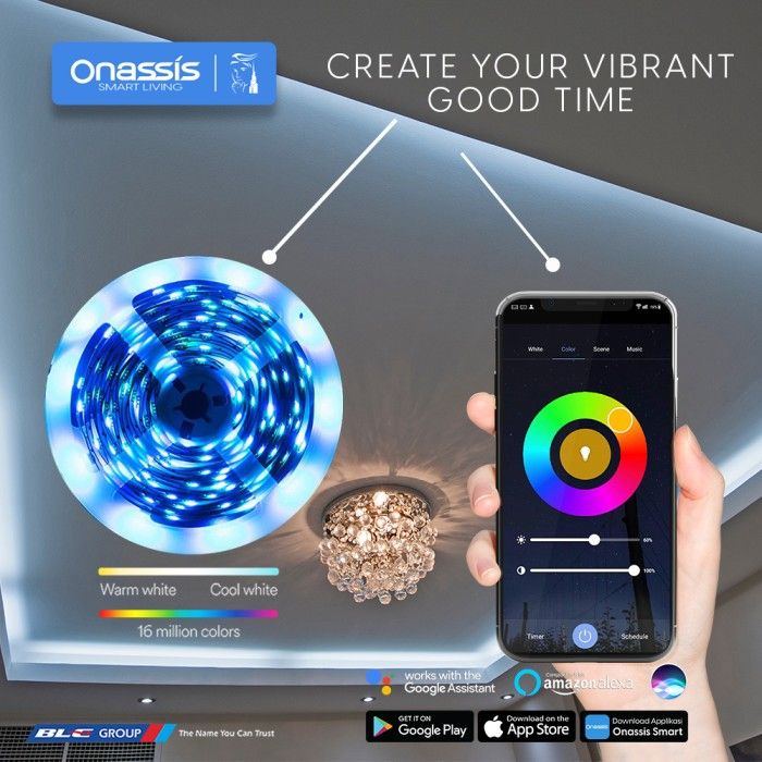 ONASSIS SMART LED STRIPE 5M + ADP + WIFI CONTROLLER (COMPLETE SET) - 5
