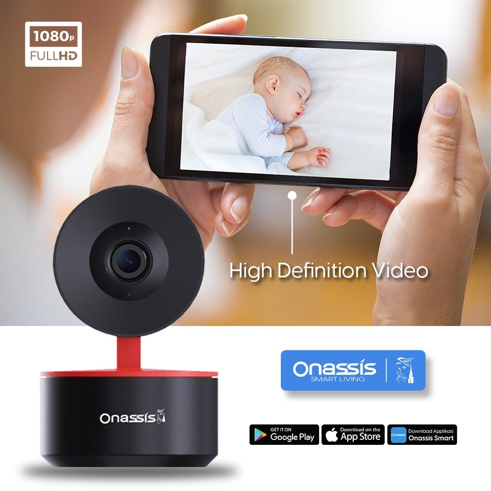 ONASSIS SMART CCTV INDOOR ID CAM 359 WH MOTION TRACKING - 5
