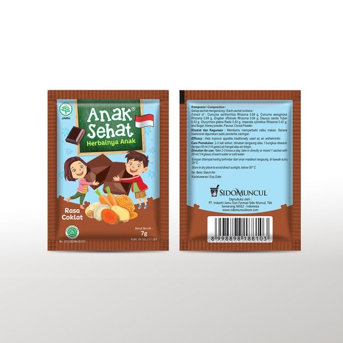 Anak Sehat Cokelat 2x10's - Meningkatkan Nafsu Makan - 4