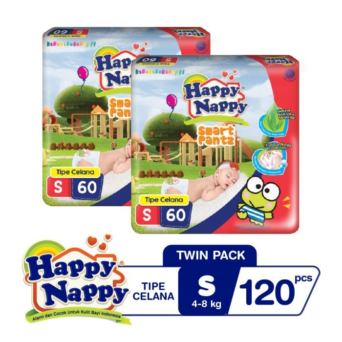 Happy Nappy Smart Pants S 60s Twinpack - 2