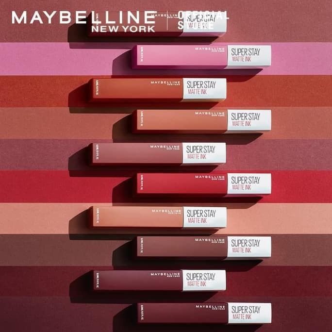 Maybelline Superstay Matte Ink Liquid Lipstick - Ambitious - 4