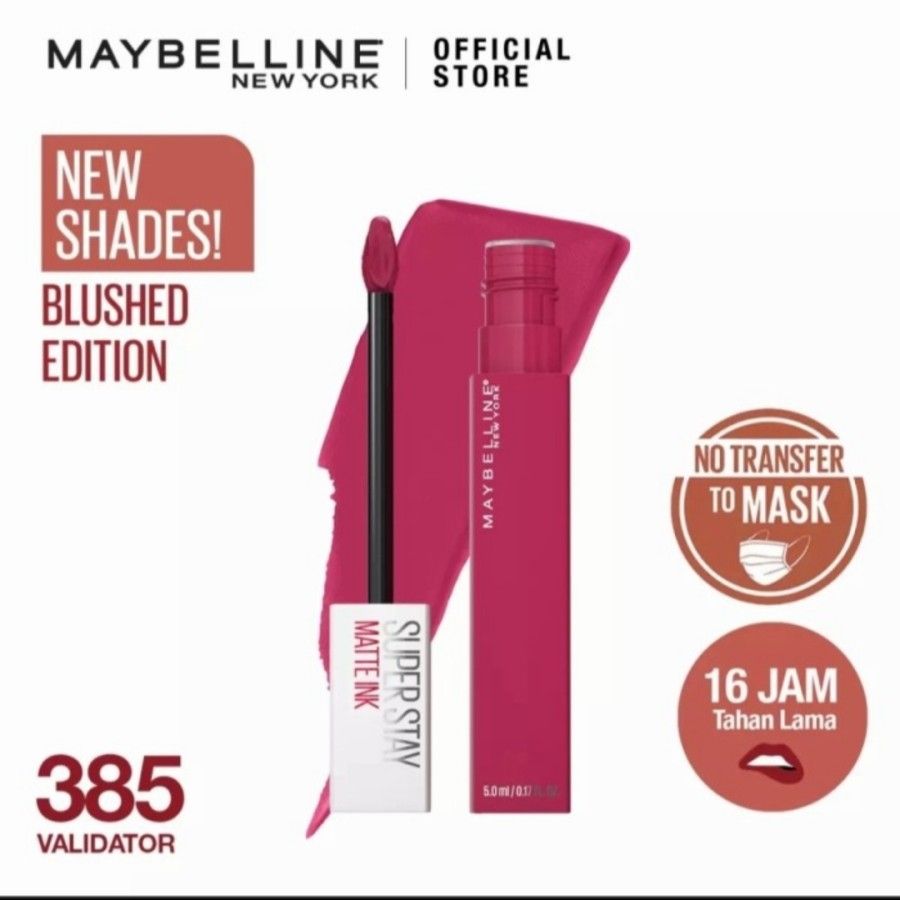 Maybelline Superstay Matte Ink - 385 Validator - 1