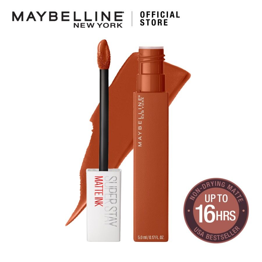 Maybelline Superstay Matte Ink City Liquid Lipstick Globetrotter - 1