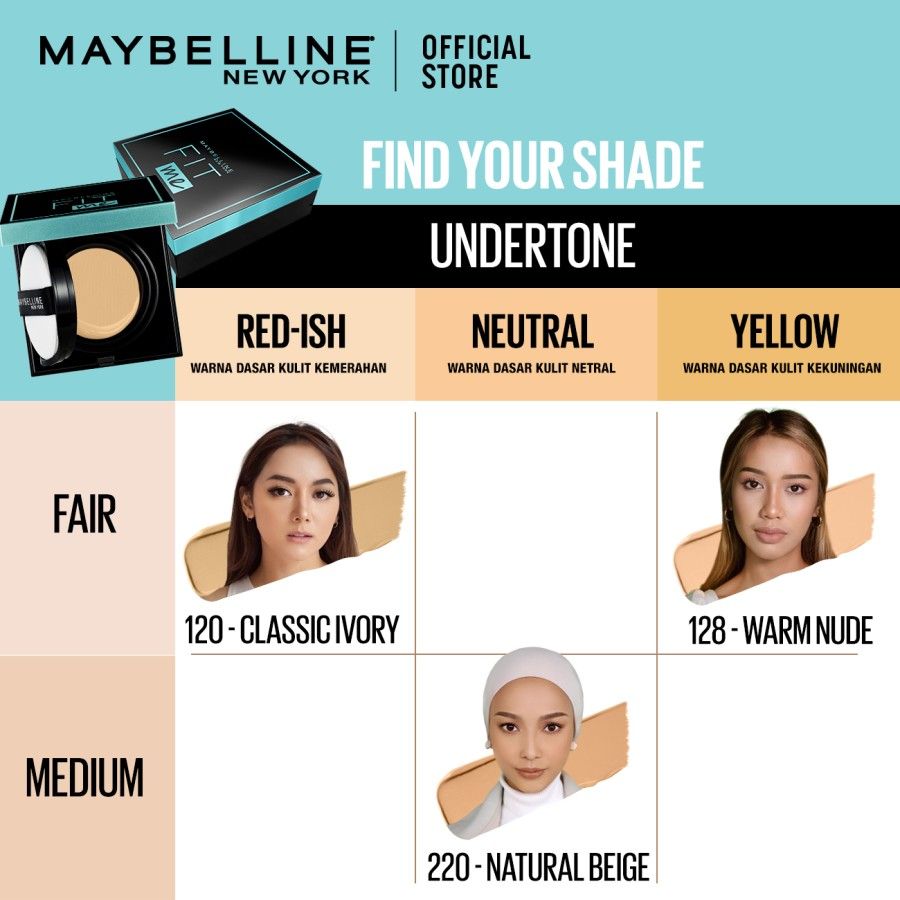 Maybelline Fit Me Matte & Poreless Cushion - 128 - 4