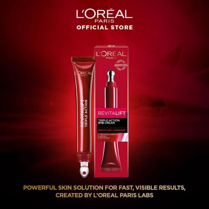 L'Oreal Paris Revitalift L.A.S.E.R X3 Eye Cream - Krim Mata Anti-Aging - 3