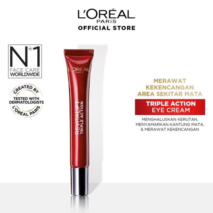 L'Oreal Paris Revitalift L.A.S.E.R X3 Eye Cream - Krim Mata Anti-Aging - 1