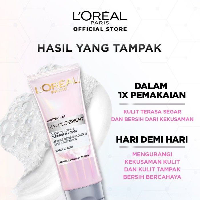 L'Oreal Paris Glyco Bright Foam 50 ML - 4