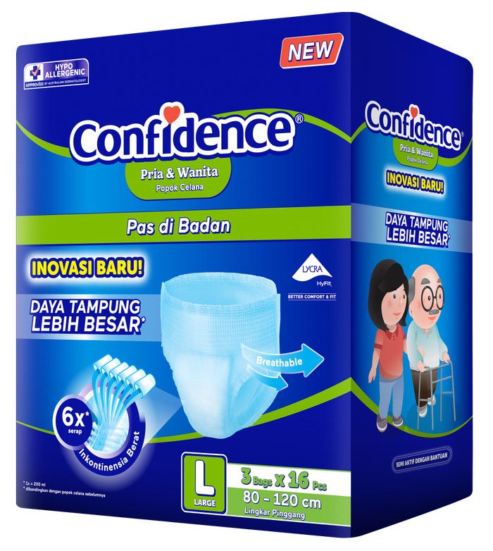 Confidence Popok Celana e-Pack Heavy Flow L 48 - 2