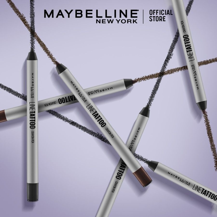 Maybelline Line Tattoo Crayon Pen Liner Dark Brown - 5
