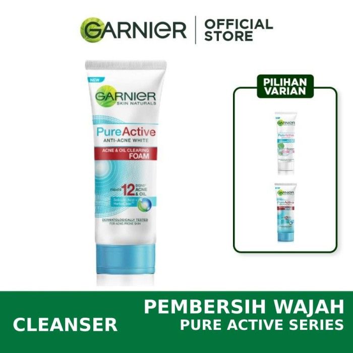 Garnier Pure Active Acne And Oil Clearing Foam 100ml - 2