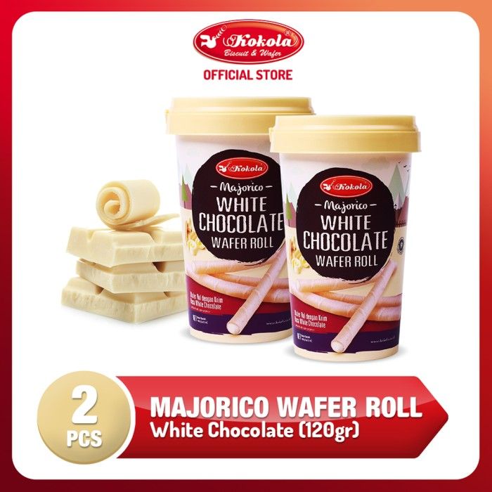 Kokola Majorico White Chocolatte Mini Bucket 120gr - Twinpack - 1