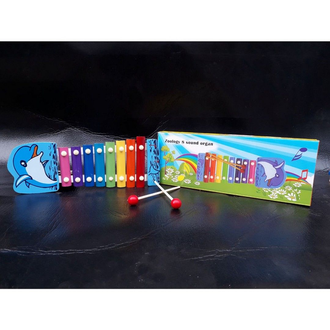 Mainan Edukatif / Edukasi Anak Animal Xylophone / Kulintang Hewan - 4