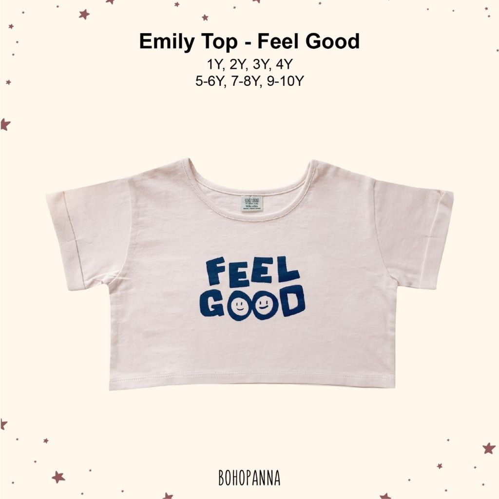 BOHOPANNA - EMILY TOP FEEL GOOD 7-8Y - Atasan Anak - 1
