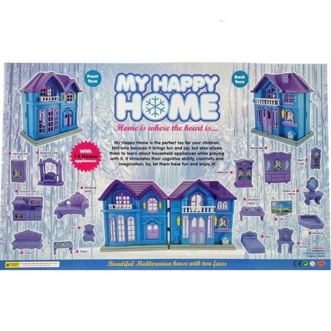 Mainan Anak Perempuan Rumah - Rumahan Boneka My Happy Home - Bp 9666 - 2