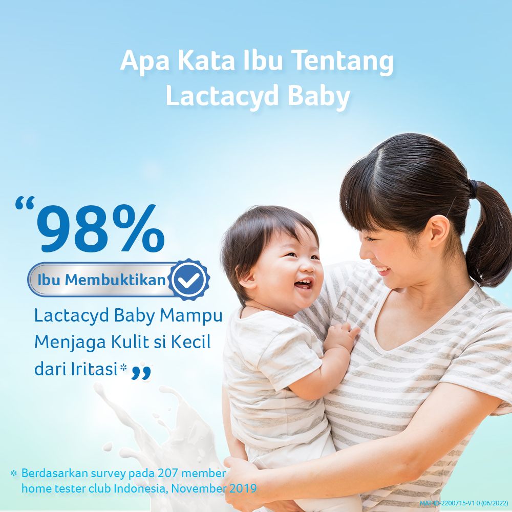 Lactacyd Baby Gentle Care 150mL - Sabun Bayi Melindungi dari Iritasi - 5