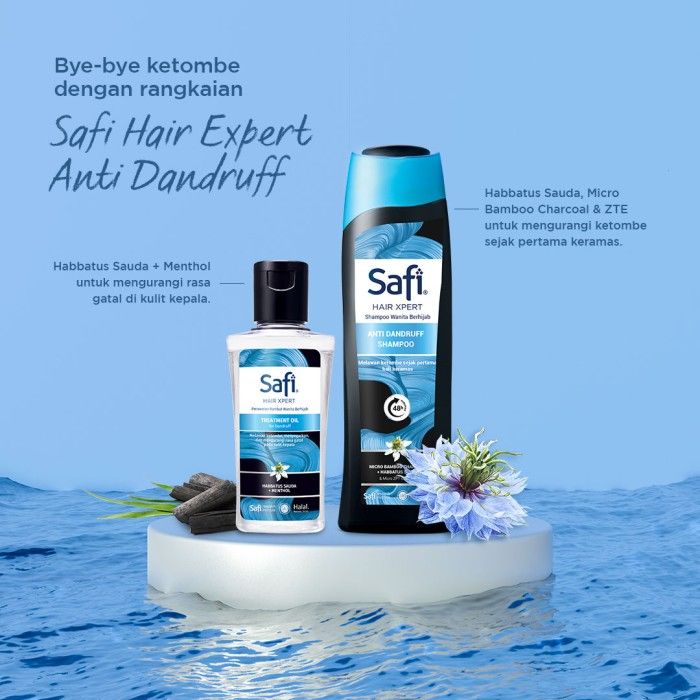 Safi Hair Xpert Hair Hair Oil Anti Dandruff - BUY 1 GET 1 - 3