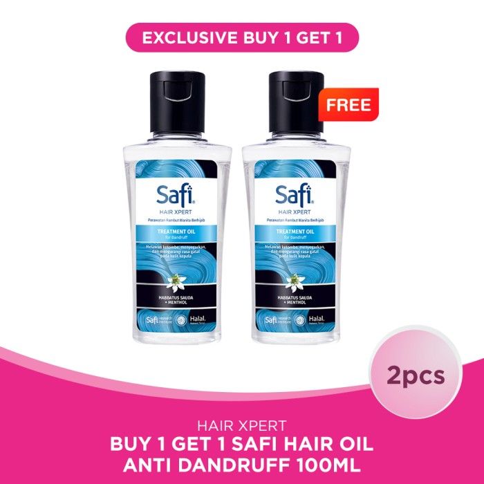 Safi Hair Xpert Hair Hair Oil Anti Dandruff - BUY 1 GET 1 - 1