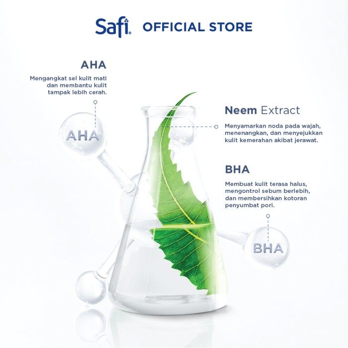 SAFI Acne Expert Soothing Gel Moisturizer Cream Jerawat 45gr - Wajah - 5