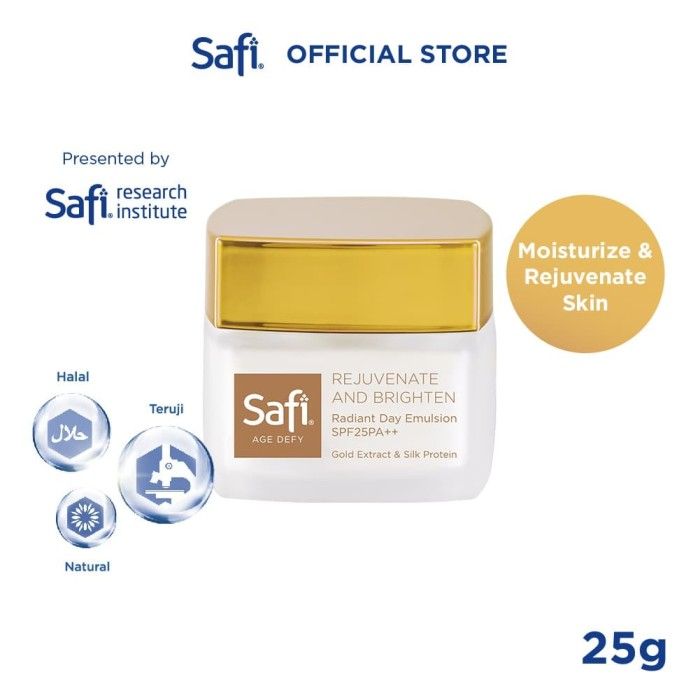 Safi Age Defy Anti Aging Radiant Day Emulsion Cream SPF25 25gr - Wajah - 1