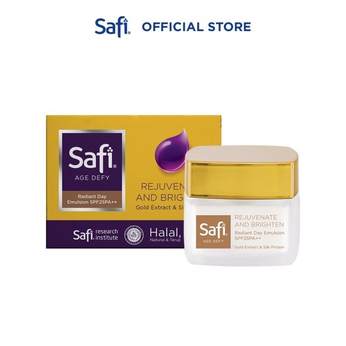 Safi Age Defy Anti Aging Radiant Day Emulsion Cream SPF25 25gr - Wajah - 5