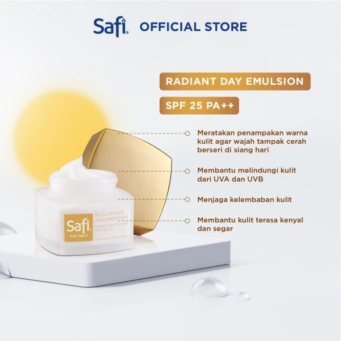 Safi Age Defy Anti Aging Radiant Day Emulsion Cream SPF25 40gr - Wajah - 2