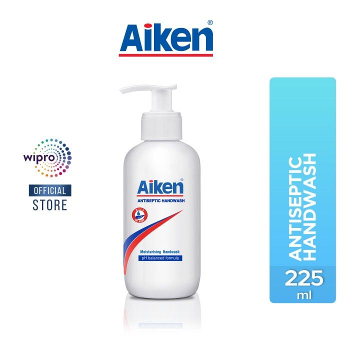 Aiken Antiseptic Handwash Pump 225 ml - Sabun Cuci Tangan - 1