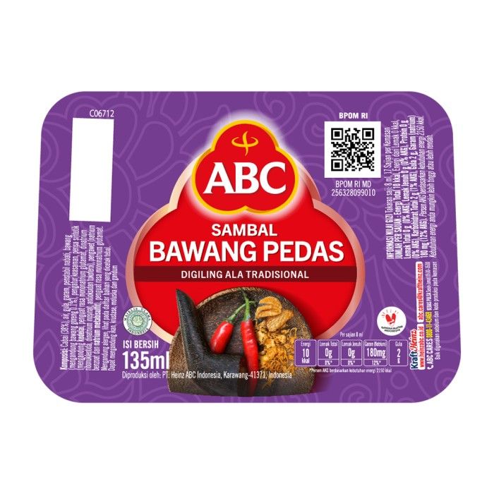 ABC Saus Sambal Bawang Pedas 135 ml - Twin Pack - 3