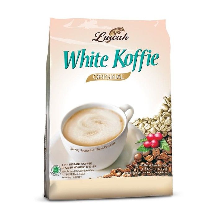 Kopi Luwak White Koffie Original Bag 18x20gr - 2