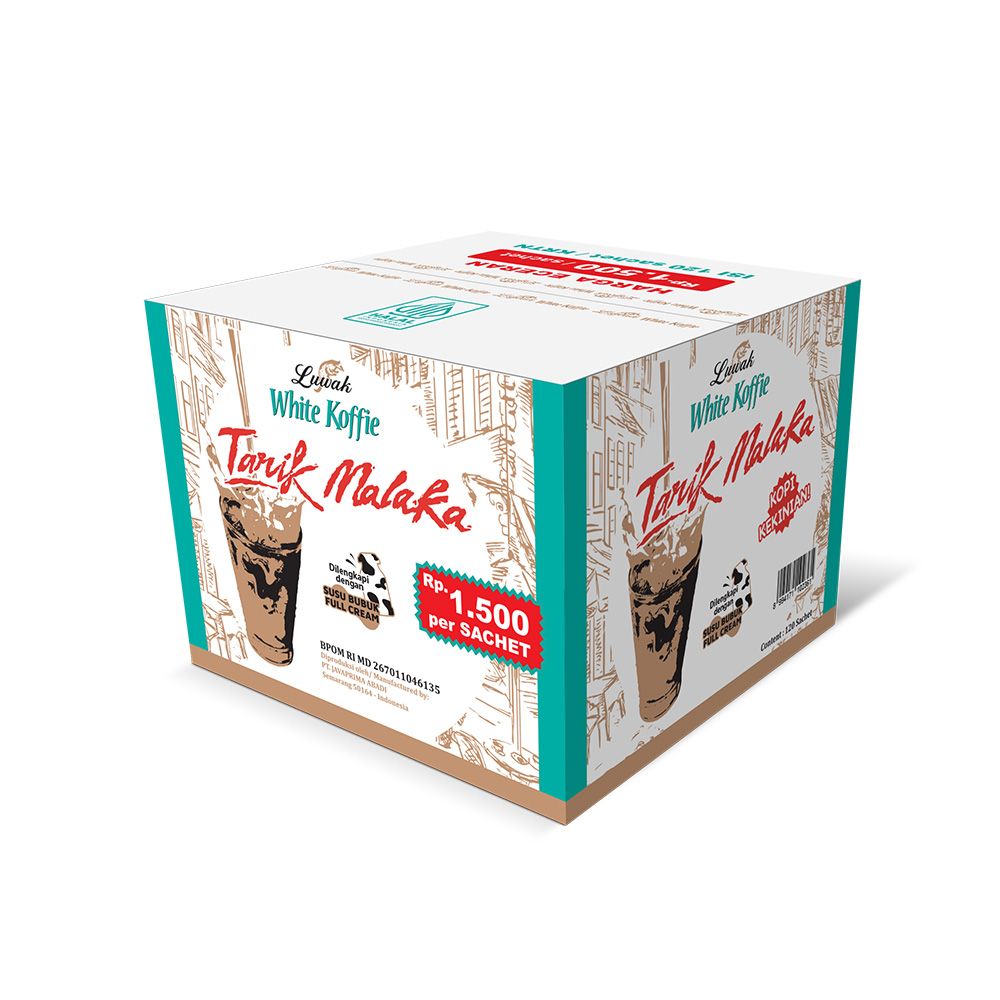 Luwak White Koffie Tarik Malaka Renceng 10x25gr - 8 pcs [Carton] - 2