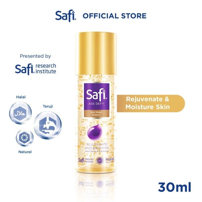 Safi Age Defy Anti Aging Gold Water Essence 30 ml - Perawatan Wajah - 1