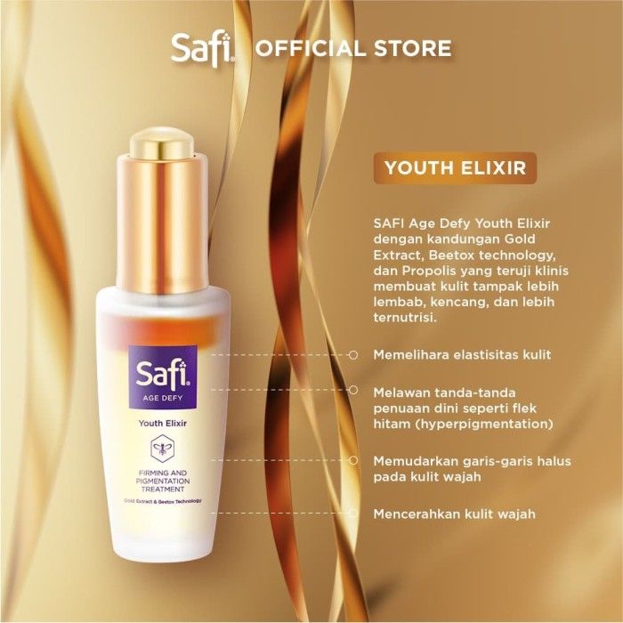 Safi Age Defy Anti Aging Youth Elixir Serum 15ml - Perawatan Wajah - 2