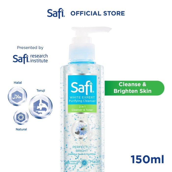 Safi White Expert Cleanser 2in1 Cleanser & Toner 150ml - Foam Cleanser - 1
