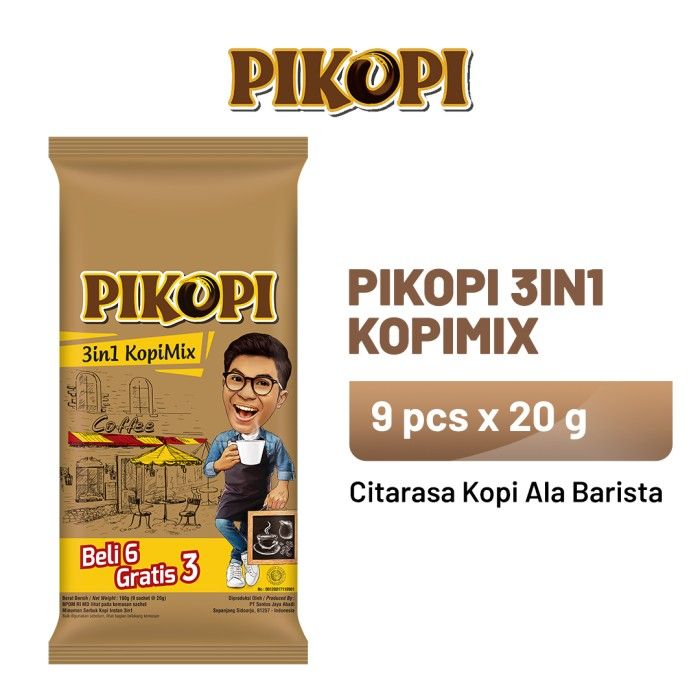 PIKOPI Kopi Mix 1 Pack (9 x 20 gr) - 1