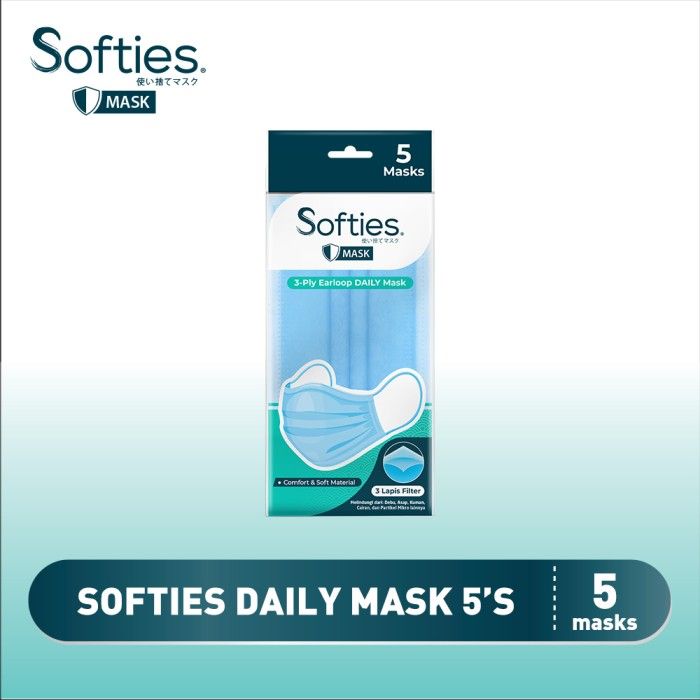 Softies Daily Mask 5s Batik Parang - 2