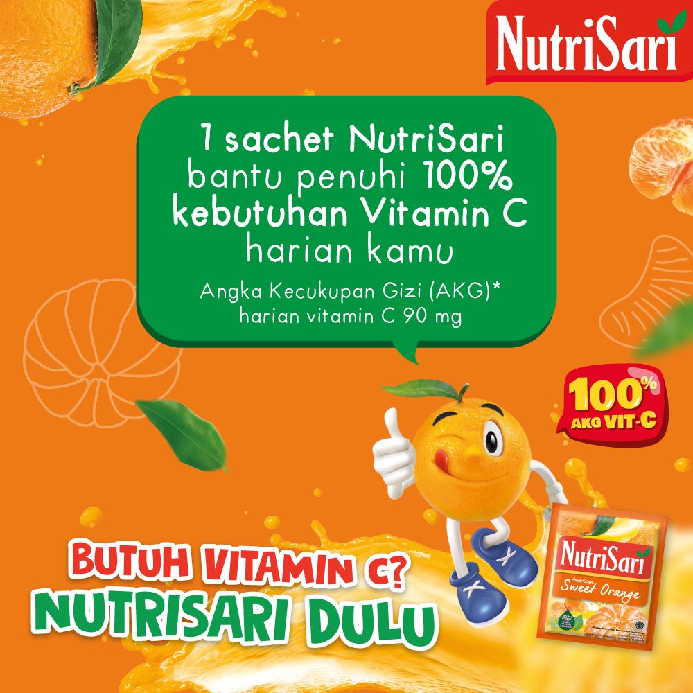 NutriSari Anggur Hijau 40 Sachet - Minuman Buah Vitamin C Vitamin D | 1101538453 - 4