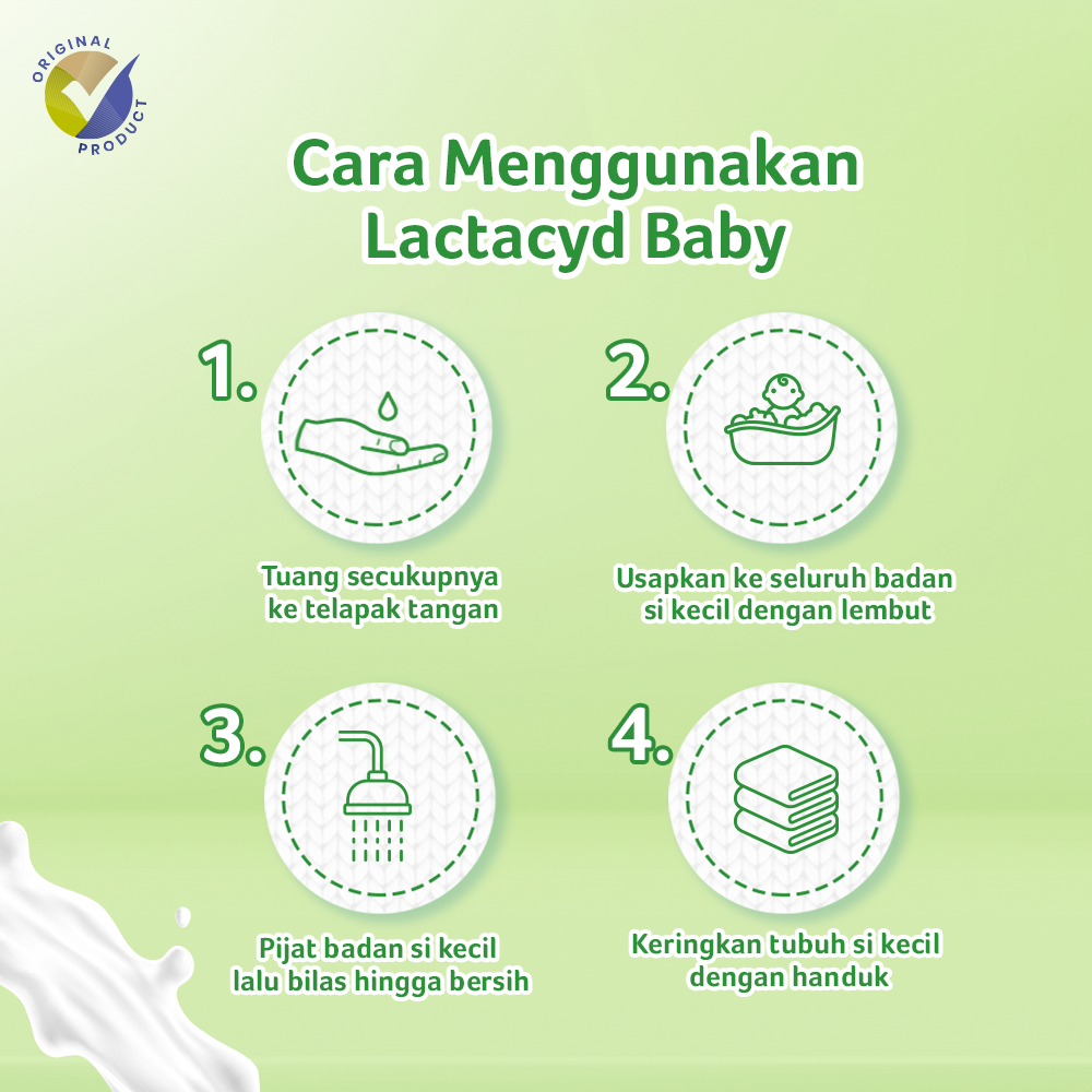 Lactacyd Baby Extra Milky 150mL Sabun Bayi untuk Menjaga Kelembaban - 4