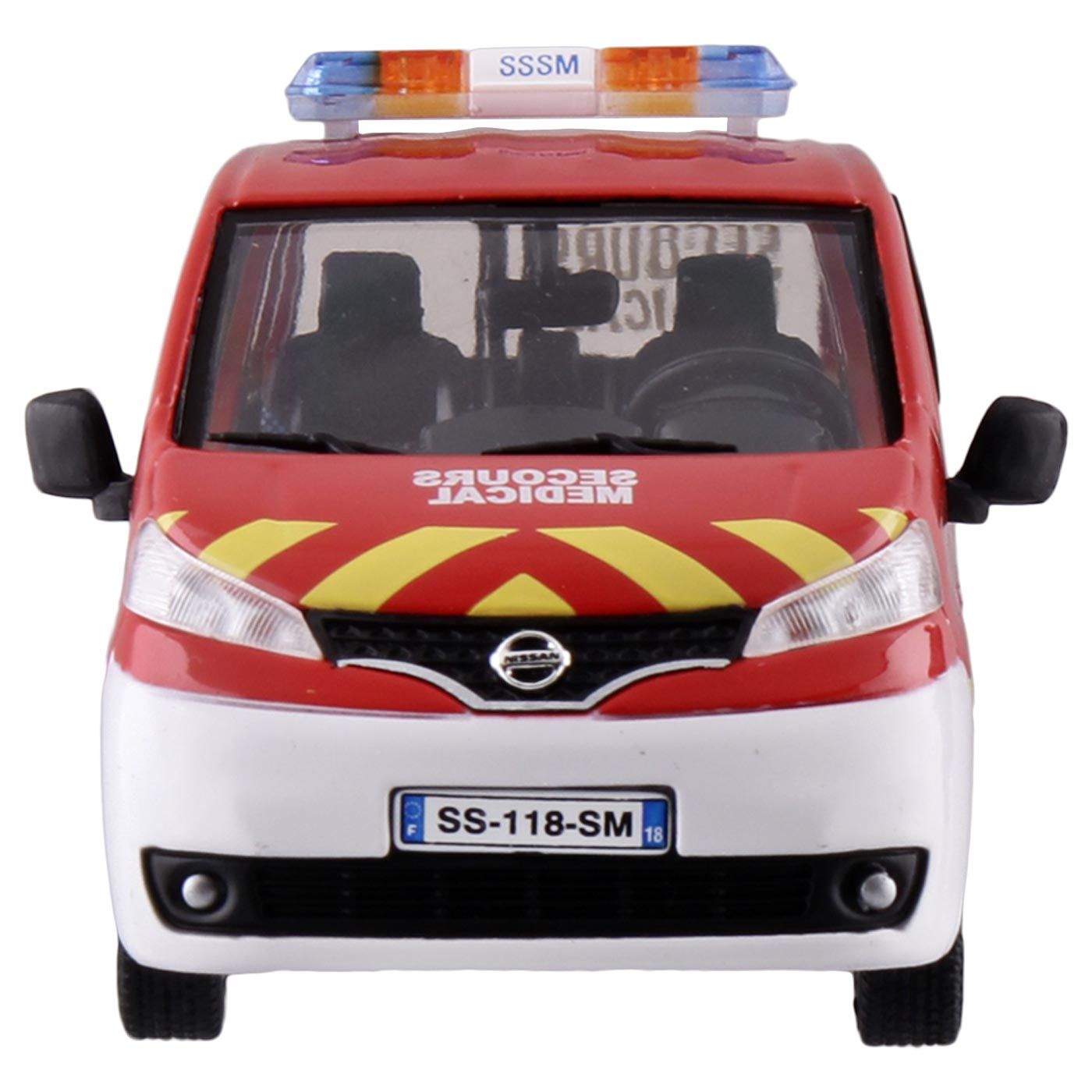 Eligor Eligor Nissan Evalia Pompiers diecast mobil 10 cm - 1