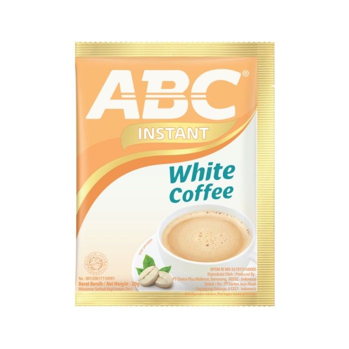 ABC White Instant Coffee 1 Bag (20 x 20 gr) - 2