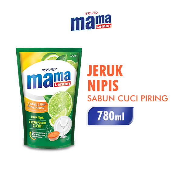 Mama Lemon Jeruk Nipis Pch 780ml - 1