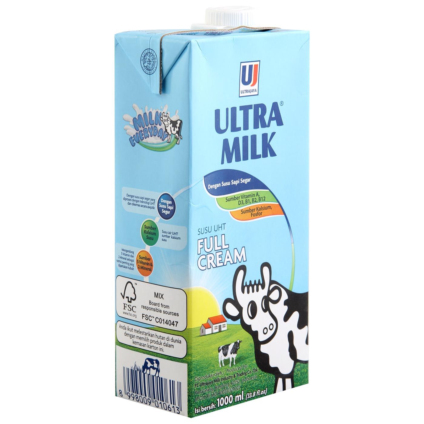 Ultra Milk Full Cream 1000 ml - 2