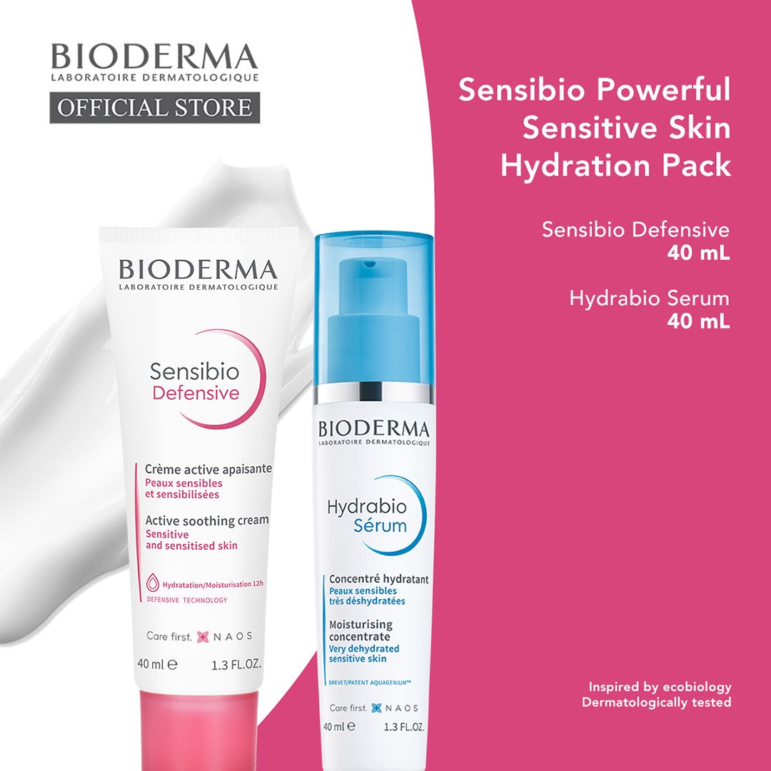 Bioderma Sensibio Powerful Sensitive Skin Hydration Pack - 1