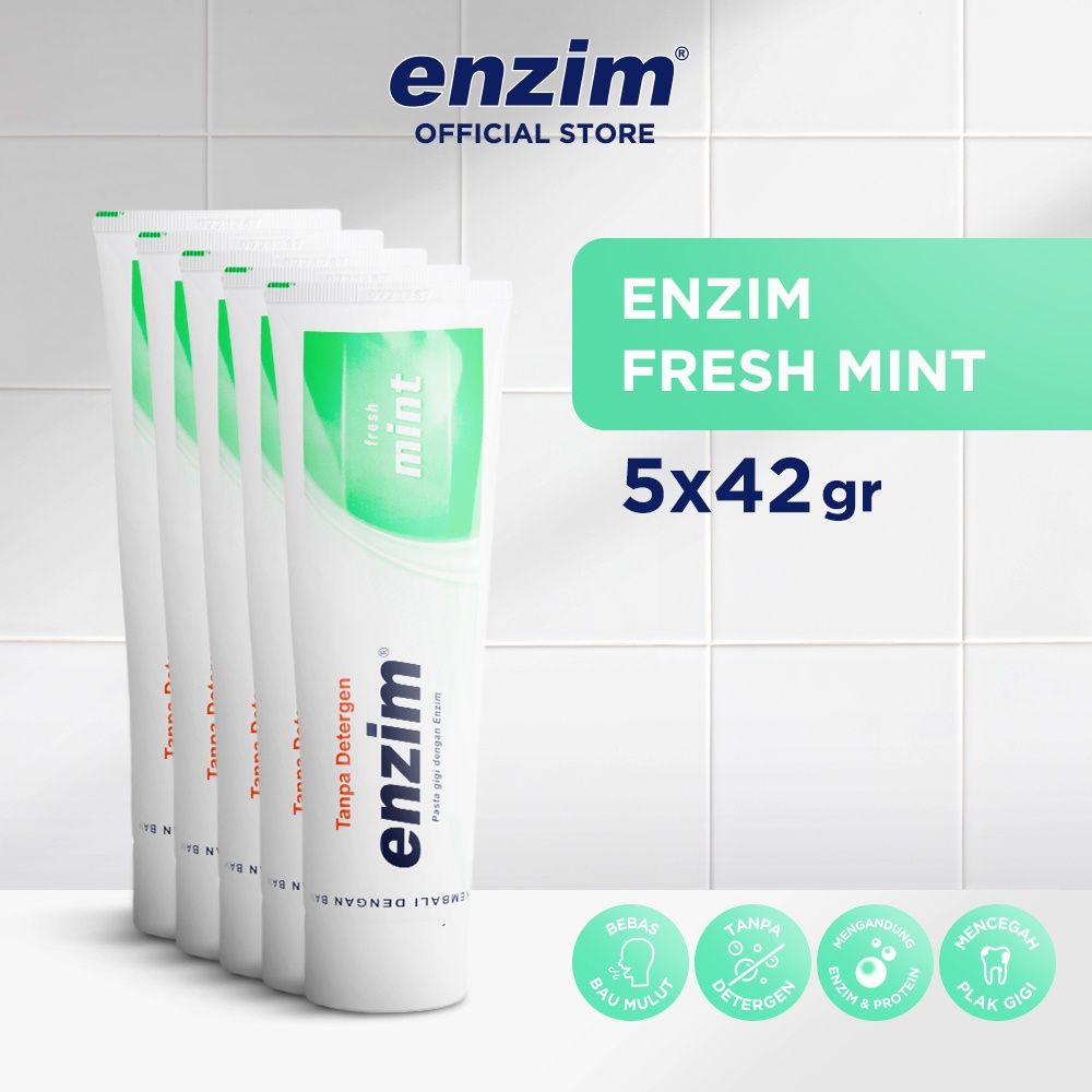 ENZIM FRESH MINT 42 GR - 5 pcs - 1