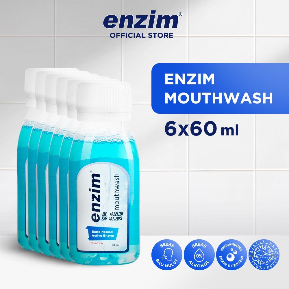 ENZIM MOUTHWASH 60 ML - 6 pcs - 1